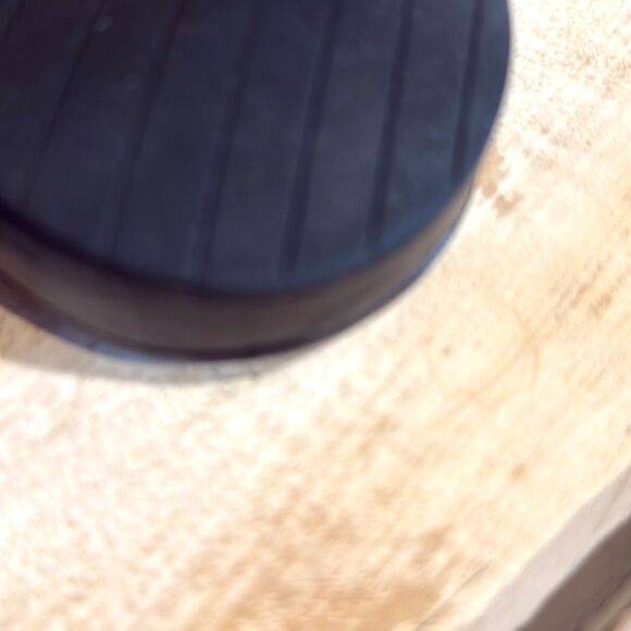 Zara RARE Sandals w Two Straps and Gold Grommets-Black size 37/6.6-7 w Dust Bag - Picture 15 of 15